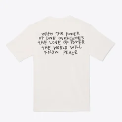 Sree Santhosh Power Of Love Tee (Chalk)