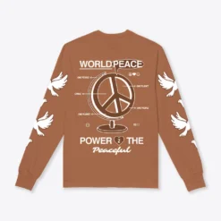 Sree Santhosh Best Selling WPP2P Cuffed L/S T-Shirt (Lion)