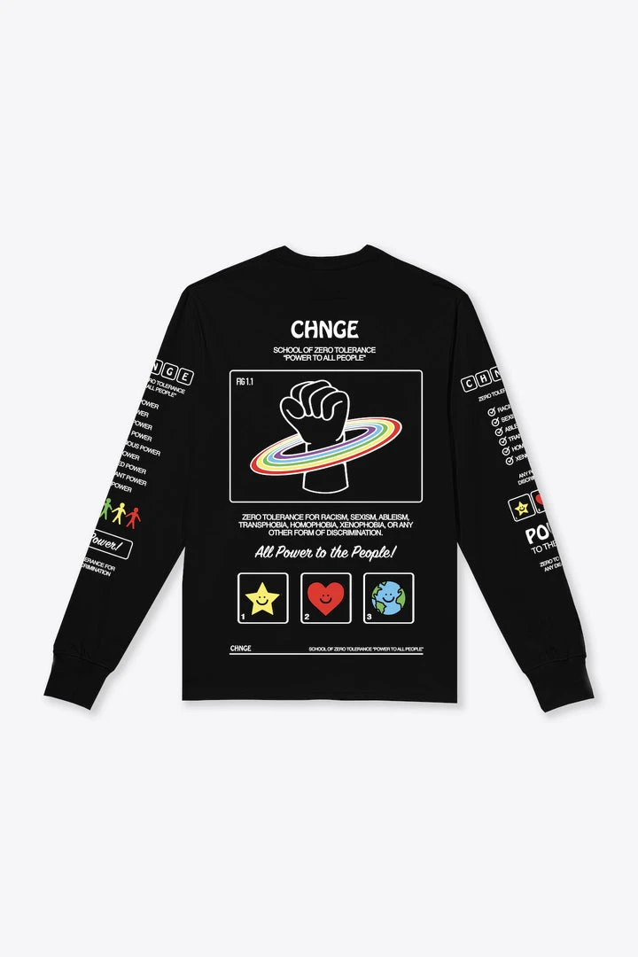 Sree Santhosh PTTP Cuffed L/S T-Shirt (Black) Best Selling 1 Sree Santhosh PTTP Cuffed L/S T-Shirt (Black) Best Selling