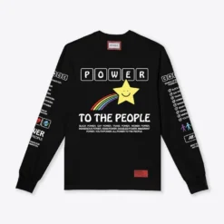 Sree Santhosh PTTP Cuffed L/S T-Shirt (Black) Best Selling