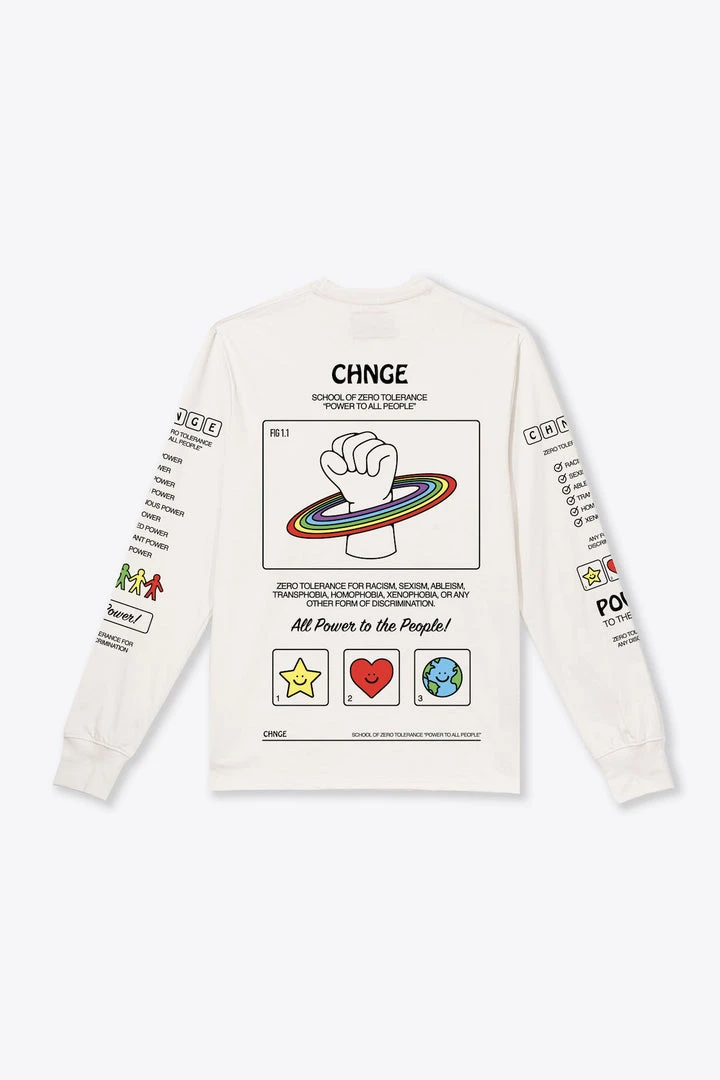 Sree Santhosh PTTP Cuffed L/S T-Shirt (Chalk) Best Selling 2 Sree Santhosh PTTP Cuffed L/S T-Shirt (Chalk) Best Selling