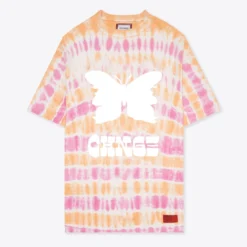 Sree Santhosh Best Selling Zänt Tie Dye BF Stamp Dress (Sunset)