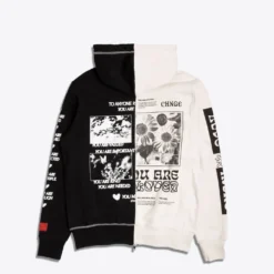 Sree Santhosh You Matter Zip Up Hoodie (Black/Chalk) New Arrivals