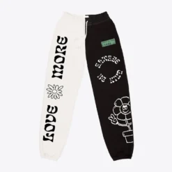 Sree Santhosh MHA Chalk/Black Pieced Sweatpant