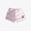 Sree Santhosh Best Selling Mauve/Chalk Pieced Tie Dye Sweatshorts