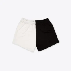 Sree Santhosh Best Selling Chalk/Black Pieced Sweatshorts