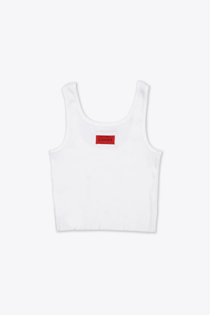Sree Santhosh Love Your Mother Zero Waste Ribbed Tank (White) ♻️ Best Selling 3 Sree Santhosh Love Your Mother Zero Waste Ribbed Tank (White) ♻️ Best Selling