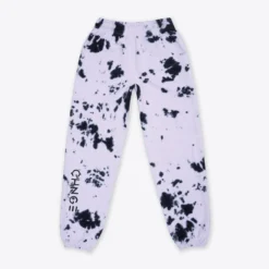 Sree Santhosh Best Selling Violet Splotch Tie Dye University Sweatpant