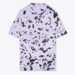 Sree Santhosh Tie Dye Butterfly Logo T-Shirt Dress (Violet/Black) Best Selling