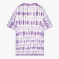 Sree Santhosh Zänt Tie Dye BF Stamp Dress (Violet)