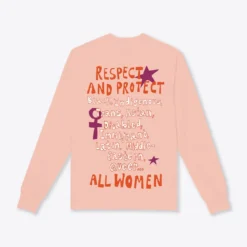 Sree Santhosh WDOYSRP L/S T-Shirt (Coral)