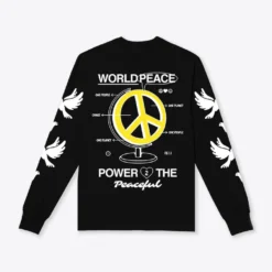Sree Santhosh WPP2P Cuffed L/S T-Shirt (Black) Best Selling