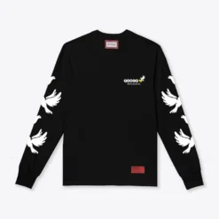 Sree Santhosh WPP2P Cuffed L/S T-Shirt (Black) Best Selling