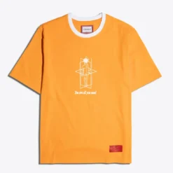 Sree Santhosh New Arrivals Everything You Need Is Inside S/S Ringer T-Shirt (Orange Slice)