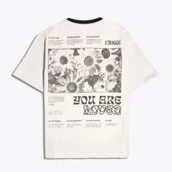 Sree Santhosh You Are Loved S/S Ringer T-Shirt (Chalk)