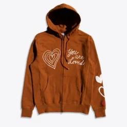 Sree Santhosh YALLE Zip Up Hoodie (Sienna)