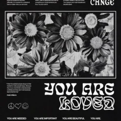 Sree Santhosh Love More Cuffed L/S T-Shirt (Black) Best Selling