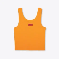 Sree Santhosh ZTFAD Ribbed Tank (Orange Slice) Best Selling